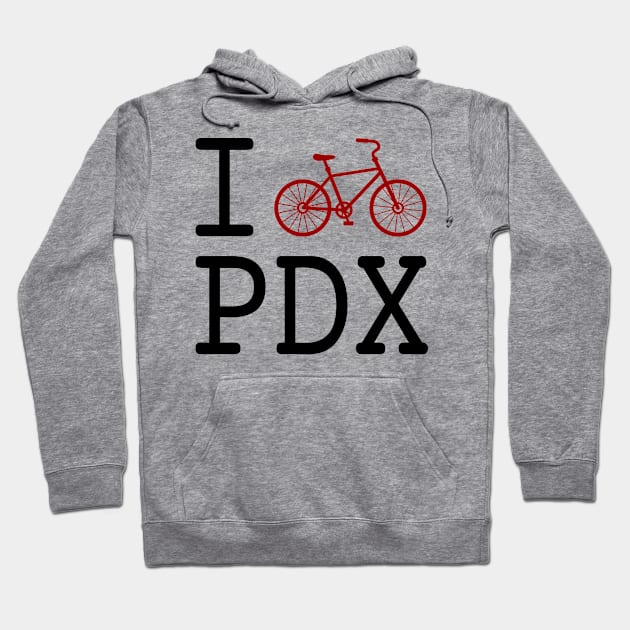 I (bike) PDX Hoodie by Boogiebus